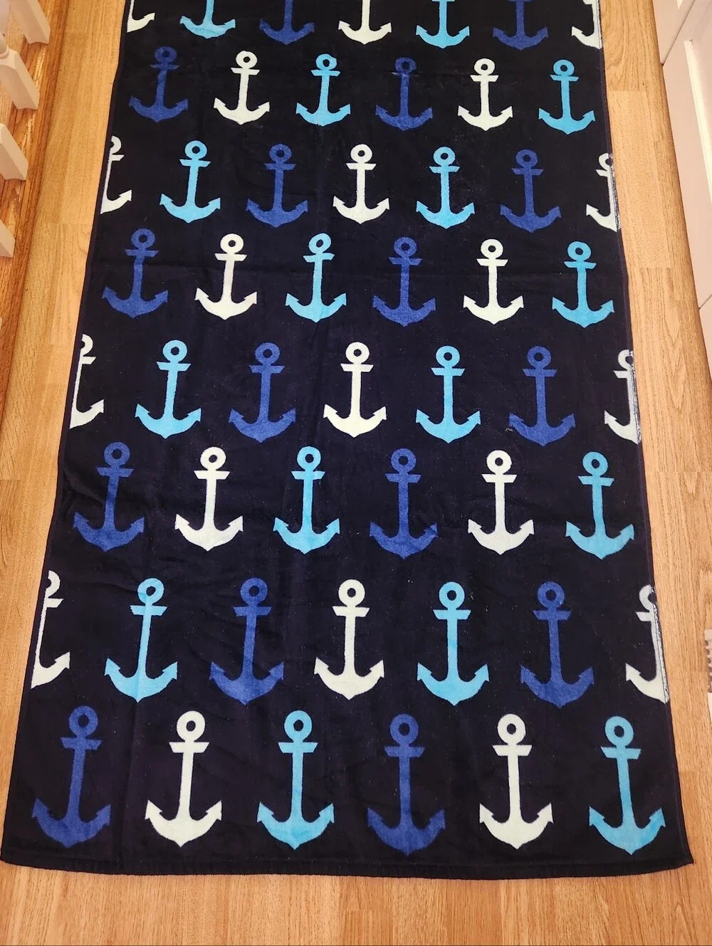 Anchor Nautical Beach Towel 32.5